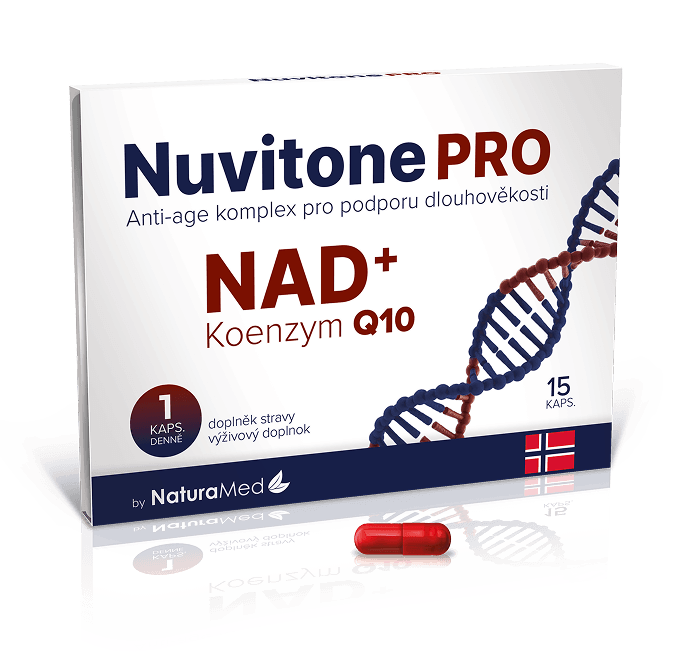 Obrázok balenia doplnku stravy Nuvitone PRO obsahujúceho 60 kapsúl.